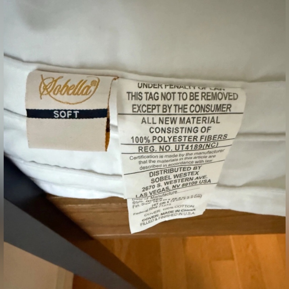Sobella Hotel Collection Soft Pillows – Plush & Supportive Luxury Comfort